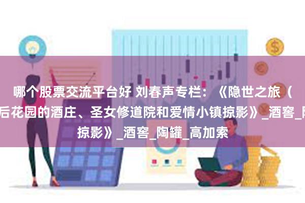 哪个股票交流平台好 刘春声专栏：《隐世之旅（五）：上帝后花园的酒庄、圣女修道院和爱情小镇掠影》_酒窖_陶罐_高加索